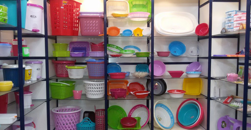 Plastic Household items list
